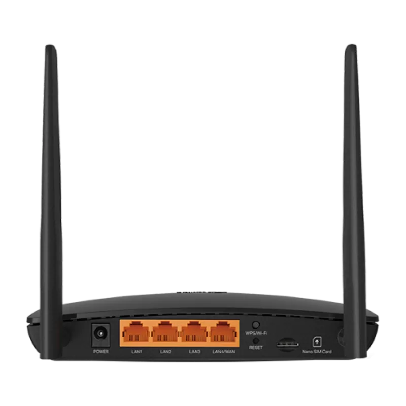Router 4G, Wi-Fi 5, Dual-Band AC1200, Slot Nano SIM, 4 x RJ45 10/100 Mbps - TP-Link ArcherMR402 - imagine 2