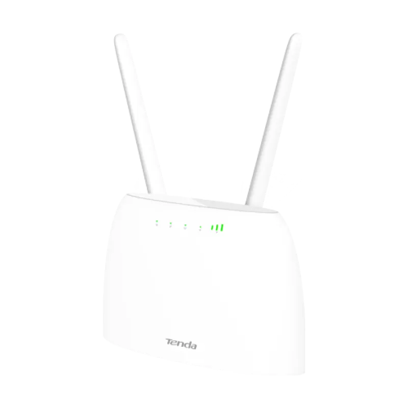 Router 4G, Wi-Fi, N300, 2.4GHz, 1 x SIM, 2 x RJ45 10/100 Mbps, 1 x RJ11 - TENDA TND-4G06 - imagine 1