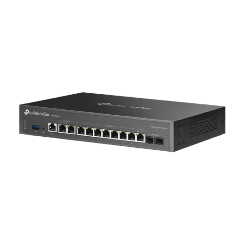 Router VPN, 2 x RJ45 2.5G, 2 x SFP Gigabit, 8 x RJ45 Gigabit, 1 x USB, 1U - TP-Link Omada ER7412-M2 - imagine 2
