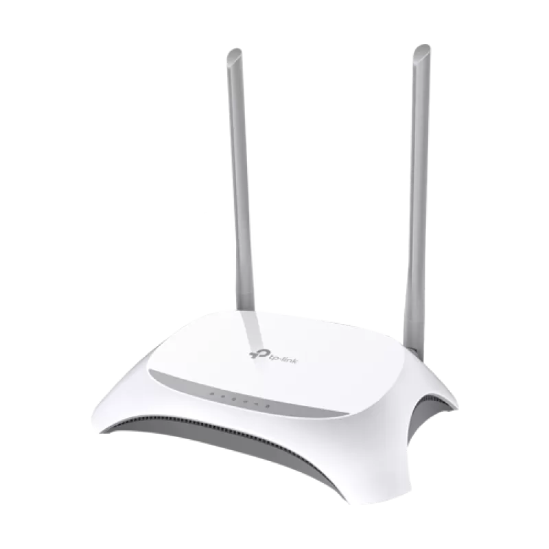 Router Wi-Fi 4, 2.4GHz, N300, posibilitate 3G/4G prin Dongle USB, 5 x RJ45 10/100 Mbps - TP-Link TL-MR3420 - imagine 1