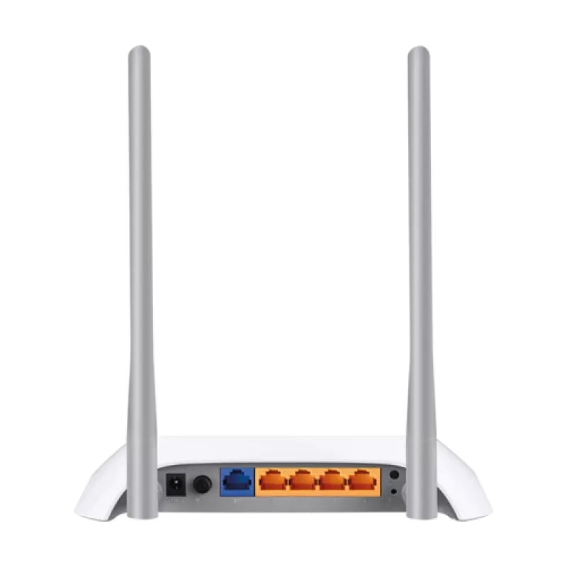 Router Wi-Fi 4, 2.4GHz, N300, posibilitate 3G/4G prin Dongle USB, 5 x RJ45 10/100 Mbps - TP-Link TL-MR3420 - imagine 3