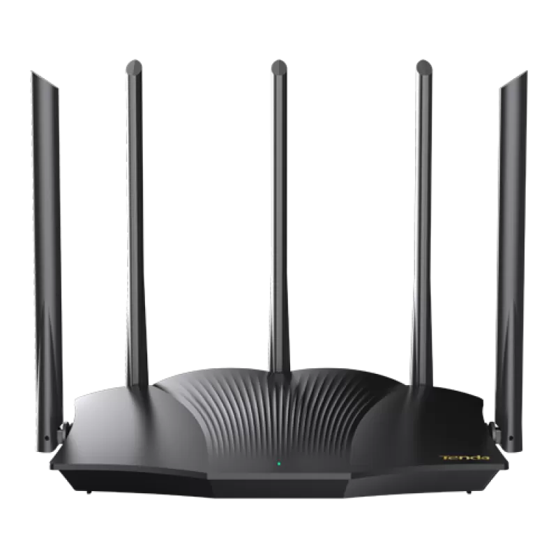 Router Wi-Fi 6, DaulBand2.4/5GHz, 574+2402 Mbps, 5x6dBi, 4 x Gigabit  - TENDA TND-RX12-PRO - imagine 1