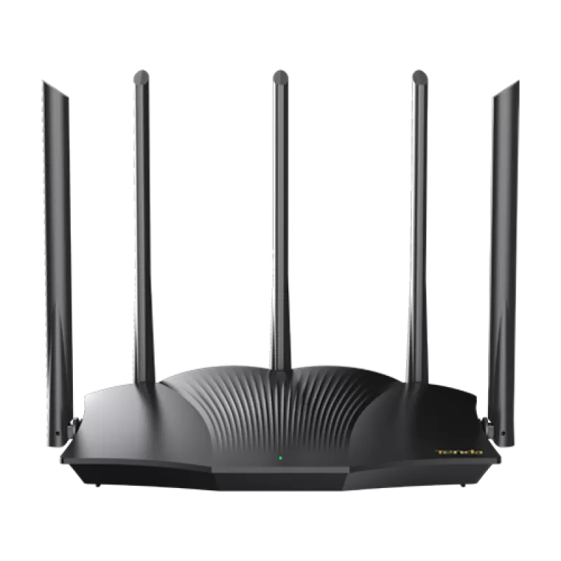 Router Wi-Fi 6, DualBand2.4/5GHz, 574+2402 Mbps, 5x6dBi, 4 x Gigabit  - TENDA TND-TX12-PRO-V20 - imagine 1