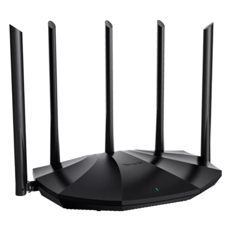 Router Wi-Fi 6, DualBand 2.4Ghz/5GHz, 300+1201Mbps, 5x6dBi, 4 porturi Gigabit - TENDA TND-TX2-PRO - imagine 2