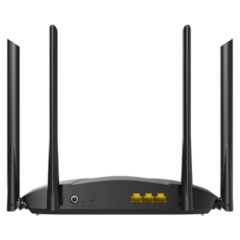 Router Wi-Fi 6, DualBand 2.4Ghz/5GHz, 574+2402Mbps, 4x6dBi, 3 porturi Gigabit - TENDA TND-TX12 - imagine 3