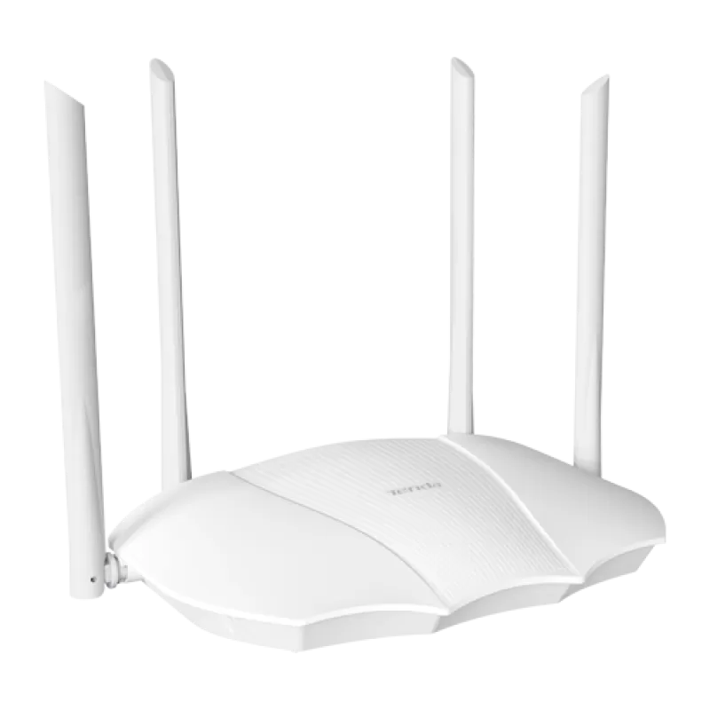 Router Wi-Fi 6, DualBand 2.4Ghz/5GHz, 574+2402Mbps, 4x6dBi, 4 porturi Gigabit - TENDA TND-RX9 - imagine 1