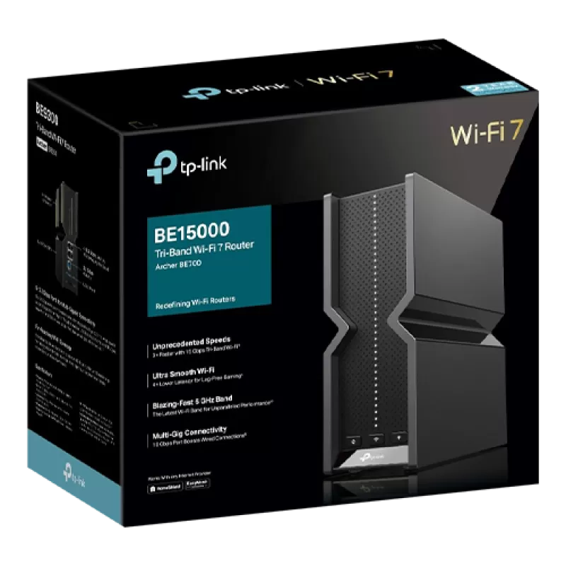 Router Wi-Fi 7 TP-Link Archer BE700 BE15000 15 Gbps Tri-Band Wi-fi 7 ArcherBE700 - imagine 3