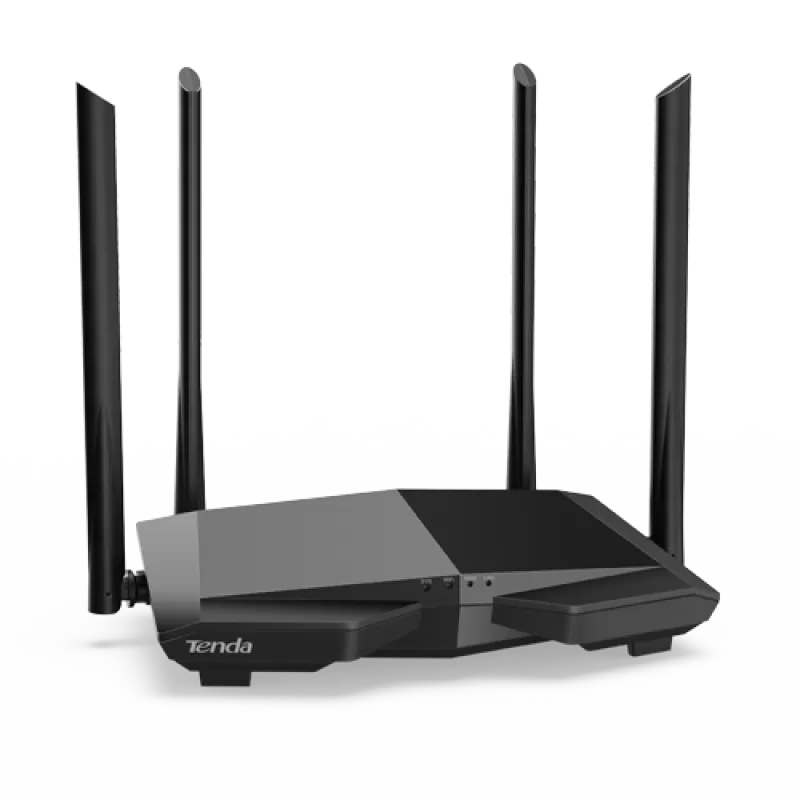 Router Wi-Fi 5, DualBand 2.4/5GHz 300+867Mbps, 4x6dBi, 4x 10/100 Mbps - TENDA TND-AC6-V50 - imagine 2