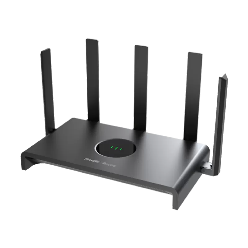 Router WiFi 5 Dual Band, 4 porturi Gigabit, AC1300, Cloud Management - Ruijie RG-EW1300G - imagine 2