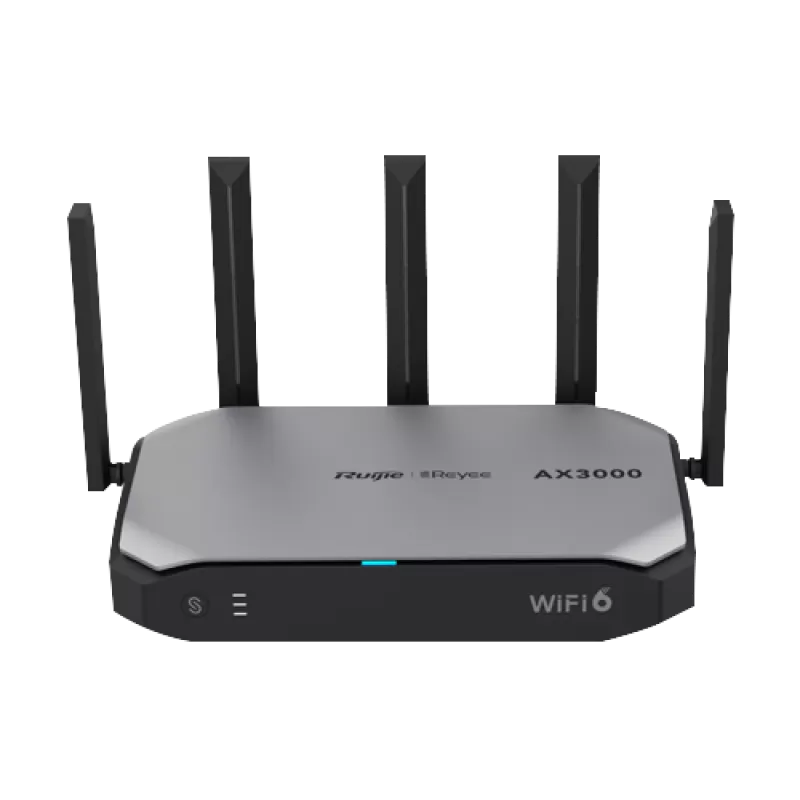 Router WiFi 6 Dual Band, 5 porturi GE, AX3000, Cloud Management - Ruijie RG-EG105GW-X