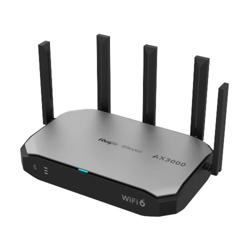 Router WiFi 6 Dual Band, 5 porturi GE, AX3000, Cloud Management - Ruijie RG-EG105GW-X - imagine 1