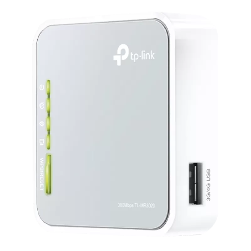 Router wireless portabil TP-LINK TL-MR3020 N300 3G/4G - TP-LINK TL-MR3020