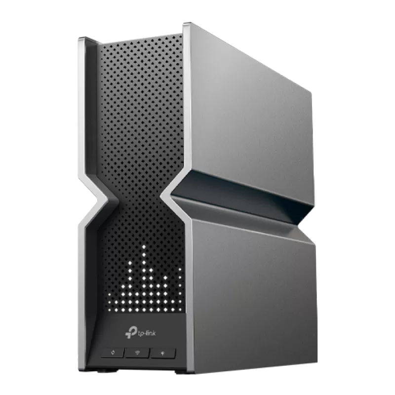 Router Wireless TP-Link Archer BE800, BE19000, Tri-Band, Wi-Fi 7 EasyMesh VPN ecran LED ArcherBE800