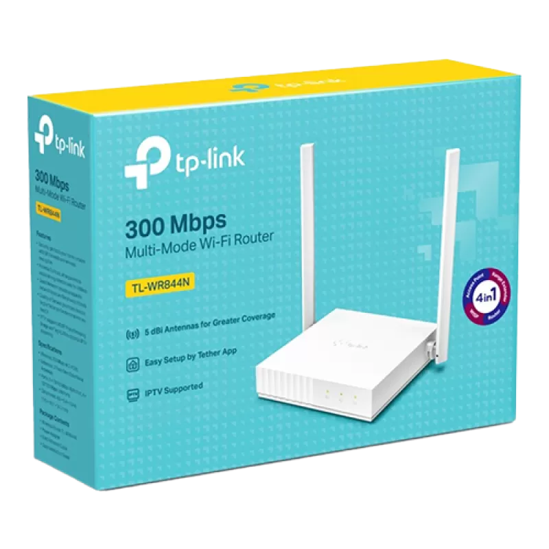 Router wireless TP-Link TL-WR844N 300 Mbps TL-WR844N - imagine 3