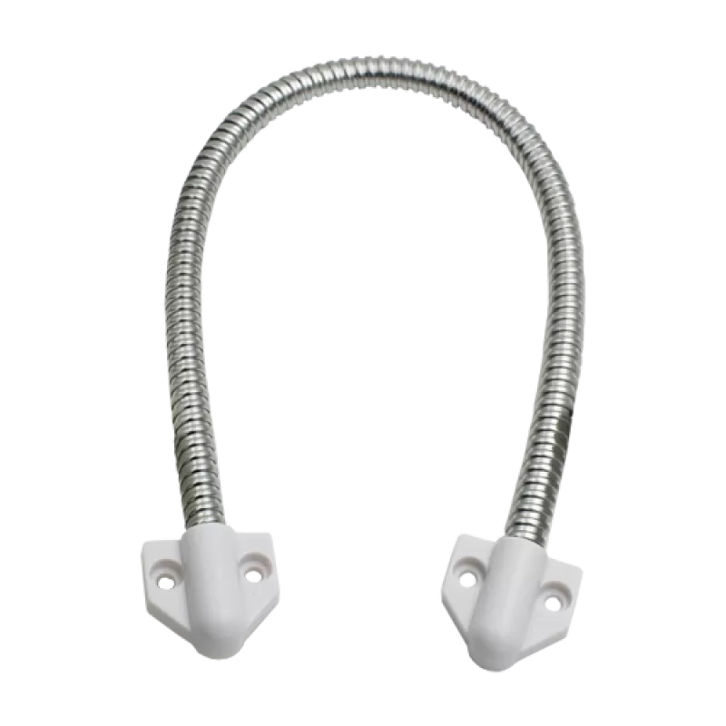 Set legatura flexibila din inox, capete din plastic vopsit alb,  400 x 6 mm CSL-400-2