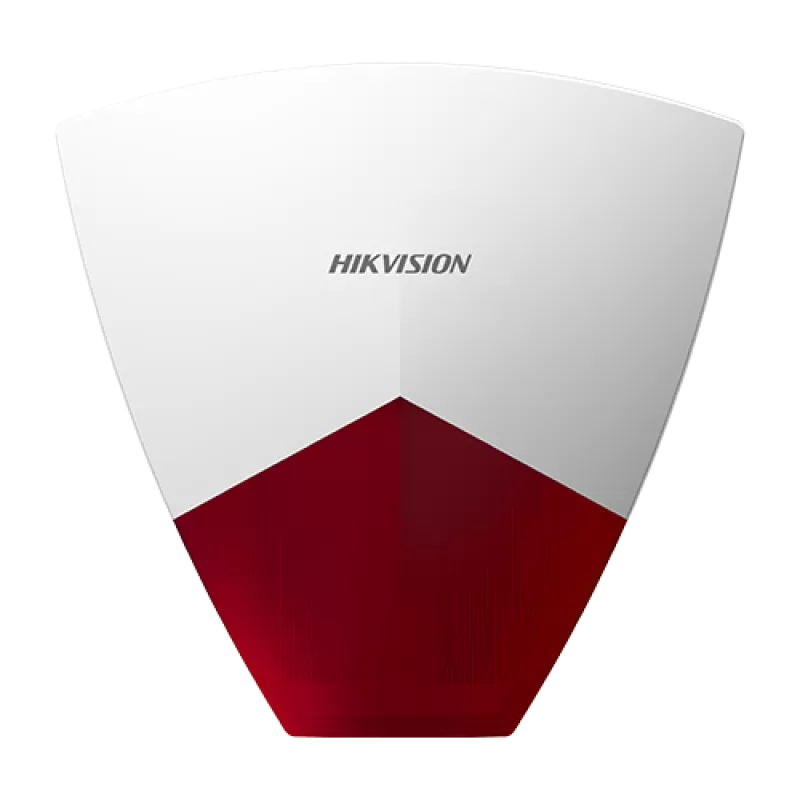 Sirena cablata de exterior, 12 VDC, Rosu, IP55 - HIKVISION DS-PS102X-R