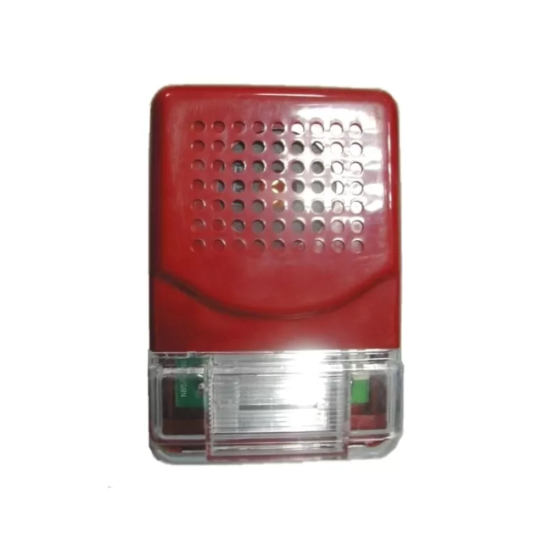 SIRENA INCENDIU DE INTERIOR CU FLASH, 12VDC