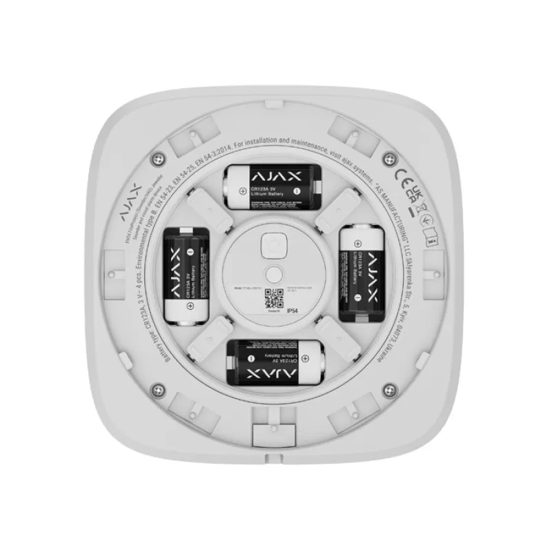 SIRENA INCENDIU, WIRELESS, EM54-3, EN54-25, ALBA - imagine 1