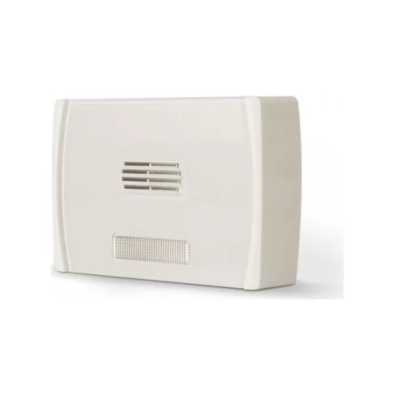 Sirena INIM Smarty-GIB de interior, piezoelectrica, alba