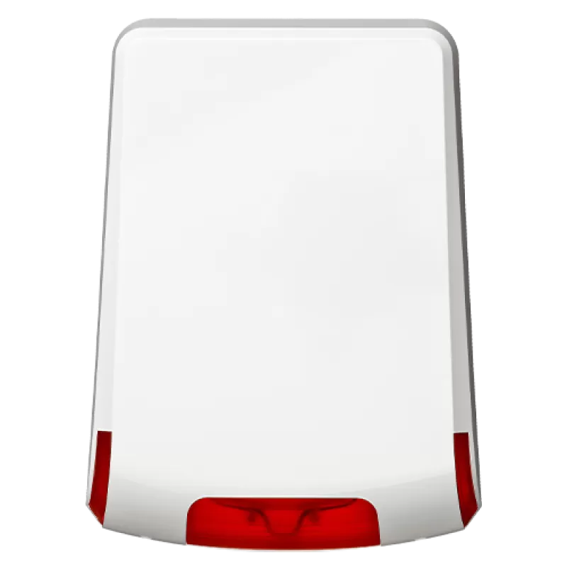 Sirena piezo de exterior, 80/105 db, flash LED portocaliu    - Teletek SR300O_M