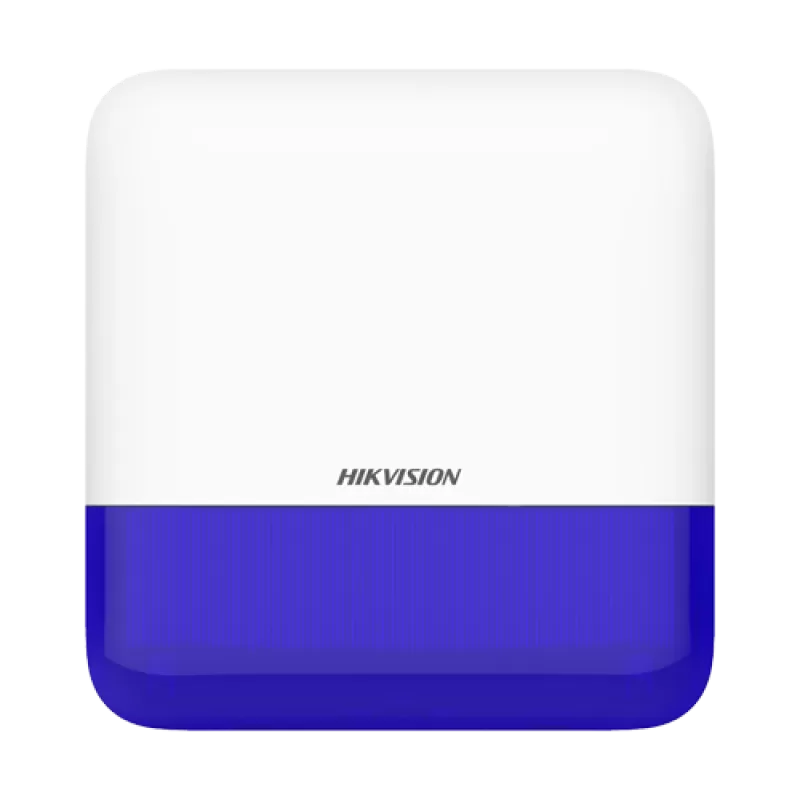 Sirena wireless AX PRO de exterior cu flash, led albastru, 868Mhz - HIKVISION DS-PS1-E-WE-B