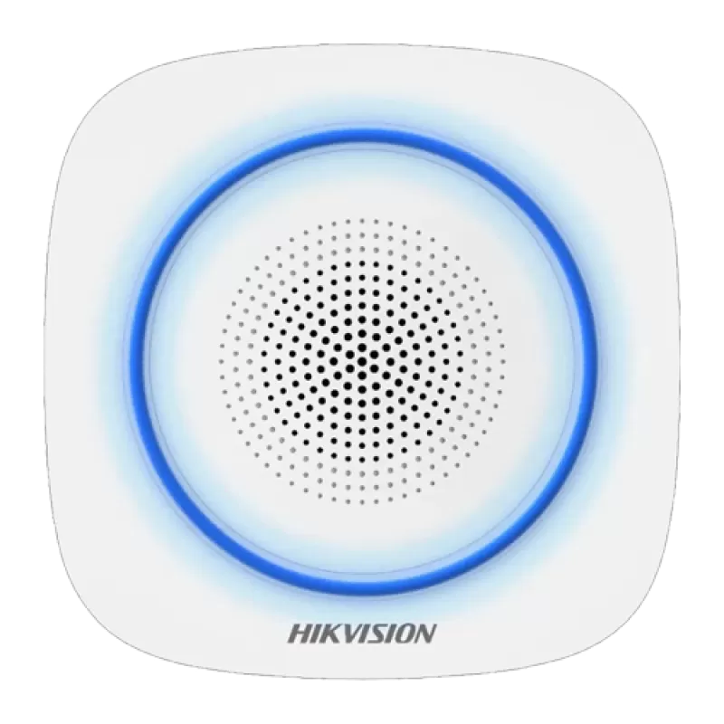 Sirena wireless AX PRO de interior cu led albastru, 868Mhz - HIKVISION DS-PS1-I-WE-B