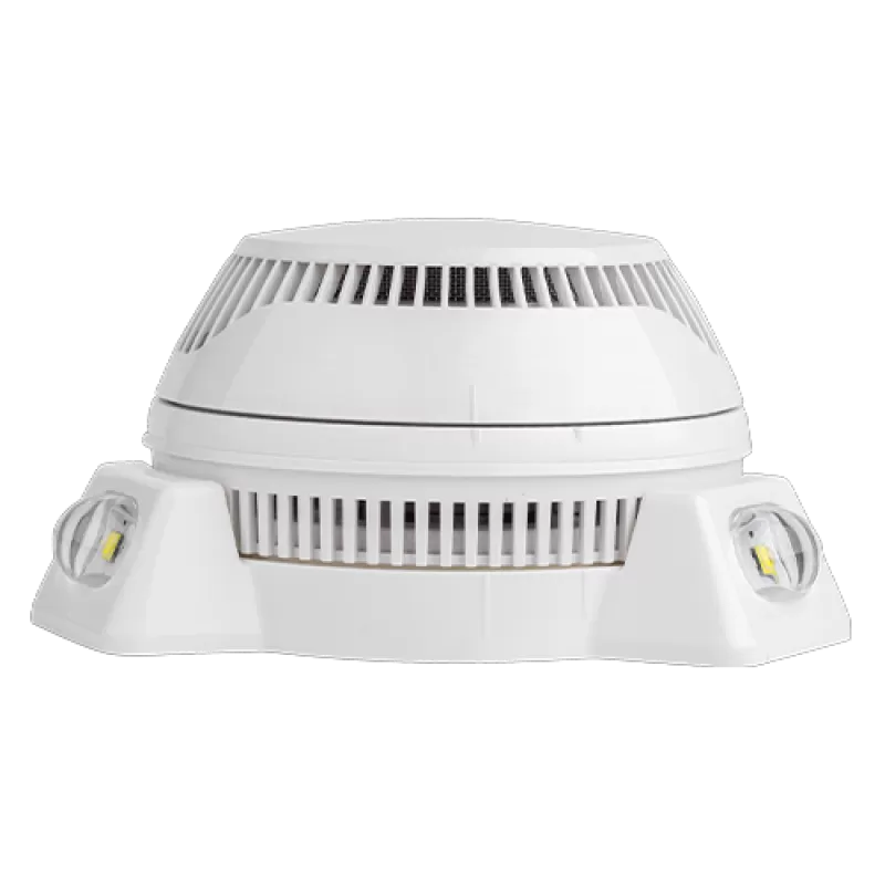 Soclu standard cu flash alb, pentru detectorii adresabili din seria SensoIRIS certificat  EN54-3 - TELETEK SensoIRIS-VAD-WST - imagine 1