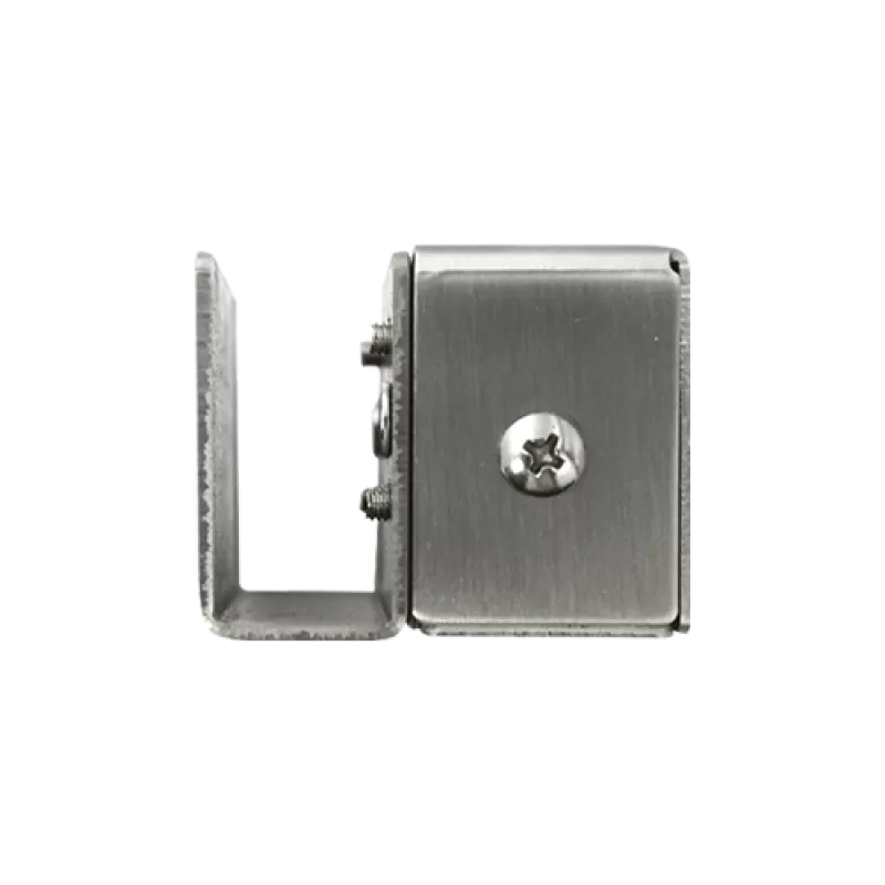 Suport din otel inox pt. montaj bolt CSL-39/40 in podea la usi din sticla CSL-U - imagine 2