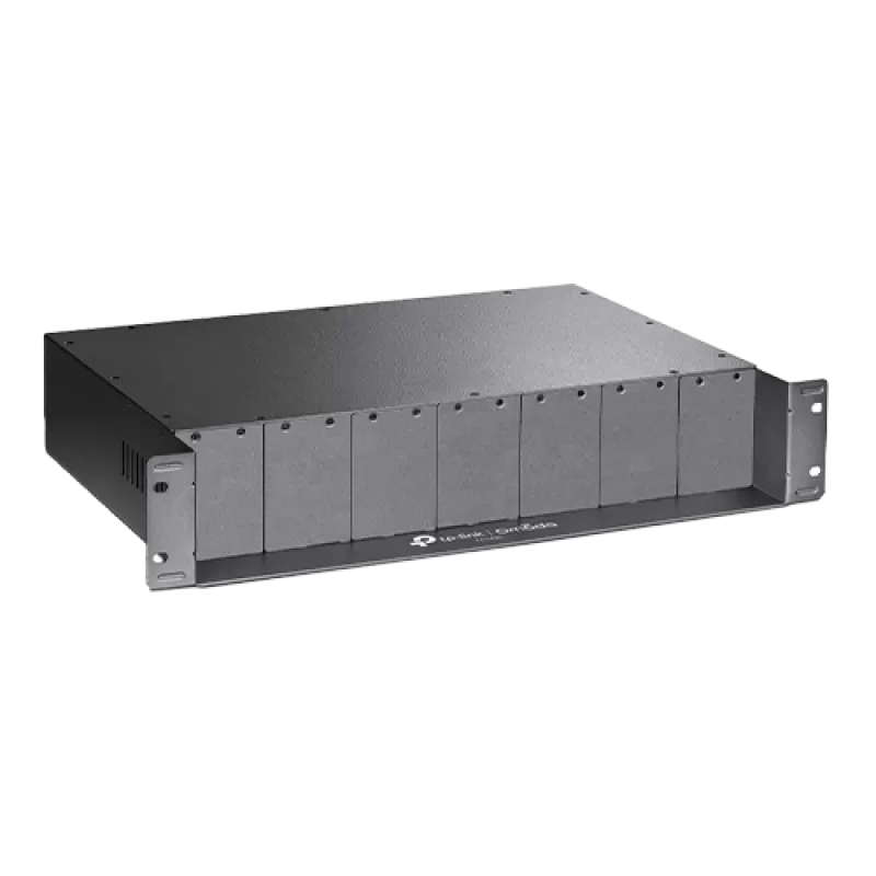 Suport rackabil pentru convertoare media TP-Link TL-FC1420, 14 sloturi - TP-Link FC1420 - imagine 1