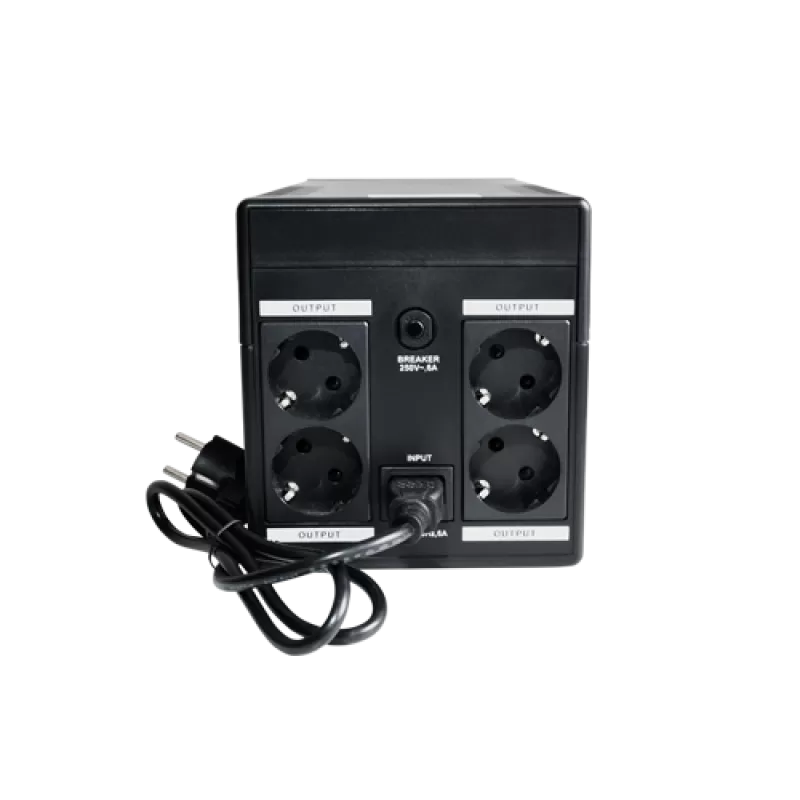 Sursa neintreruptibila, UPS 1200VA/720W - ADLER OfficeUPS-1200 - imagine 1