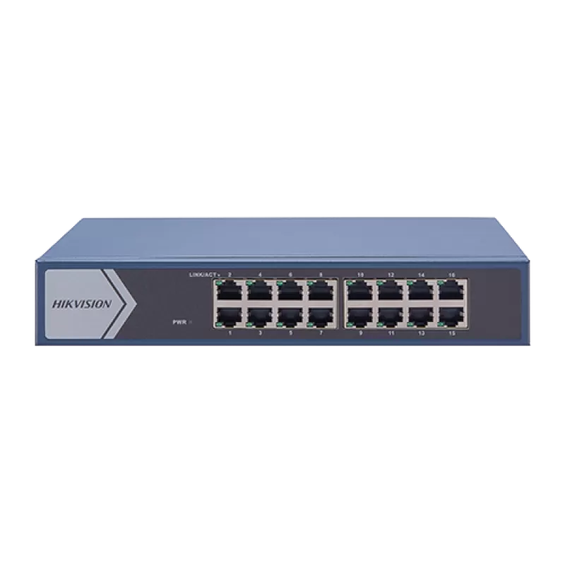Switch 16 porturi Gigabit - HIKVISION DS-3E0516-E - imagine 3