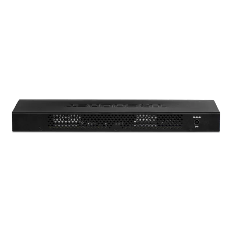 Switch 16 porturi Gigabit PoE/PoE+ 123W - TRENDnet TPE-TG160H - imagine 2