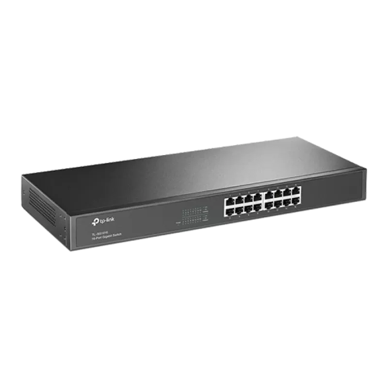 Switch 16 x RJ45 Gigabit, Unmanaged, 1U - TP-Link TL-SG1016 - imagine 1