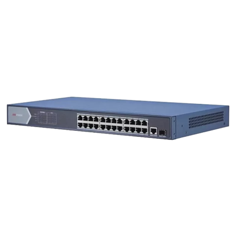 SWITCH 24 PORTURI POE, 1XSFP, 370W, RACK EARS