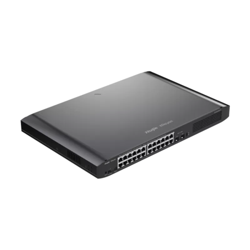 Switch 24 x RJ45 1G PoE, 2 x SFP 1G, Cloud Management - Ruijie Reyee RG-ES226GC-P - imagine 1