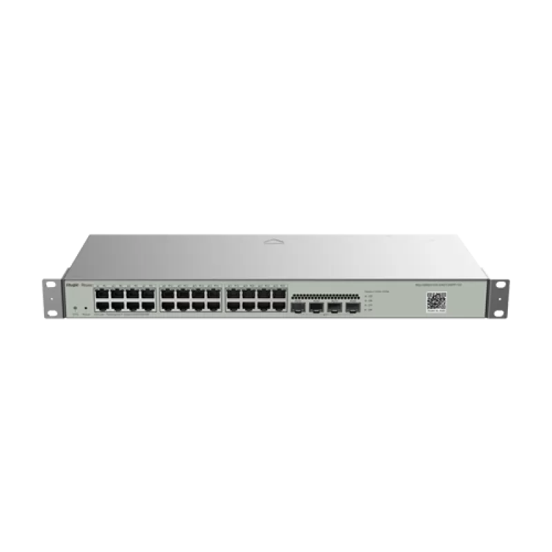 Switch 24 x RJ45 1G, 4 x SFP 1G, Cloud Management - Ruijie Reyee RG-NBS3100-24GT4SFP-V2