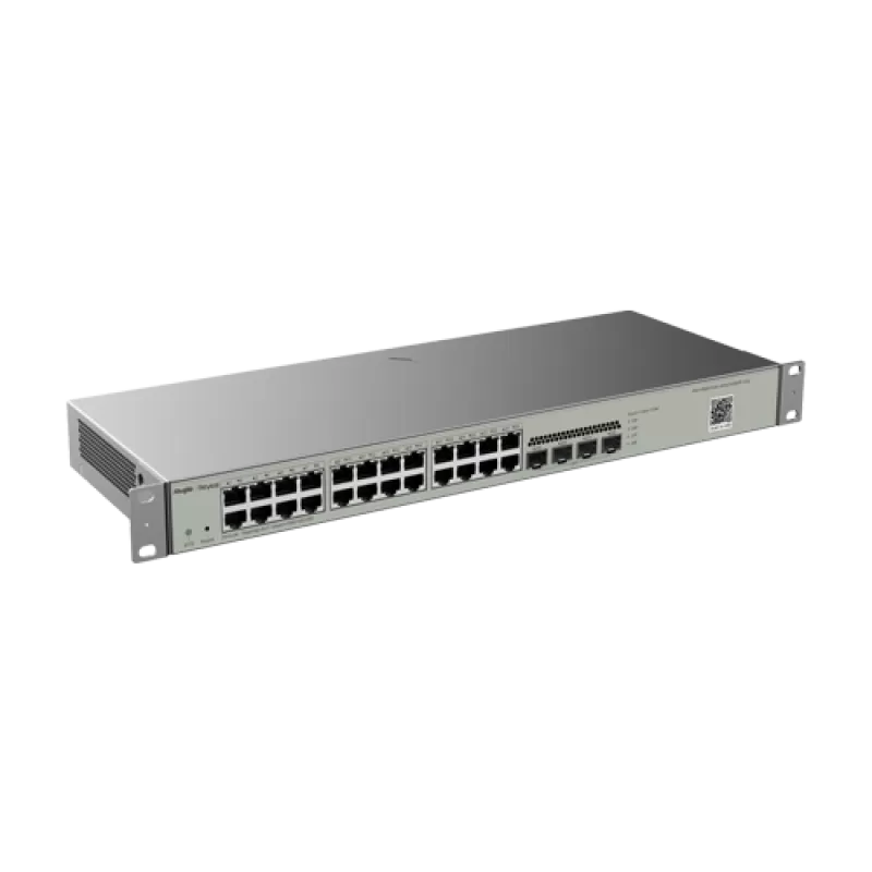 Switch 24 x RJ45 1G, 4 x SFP 1G, Cloud Management - Ruijie Reyee RG-NBS3100-24GT4SFP-V2 - imagine 2