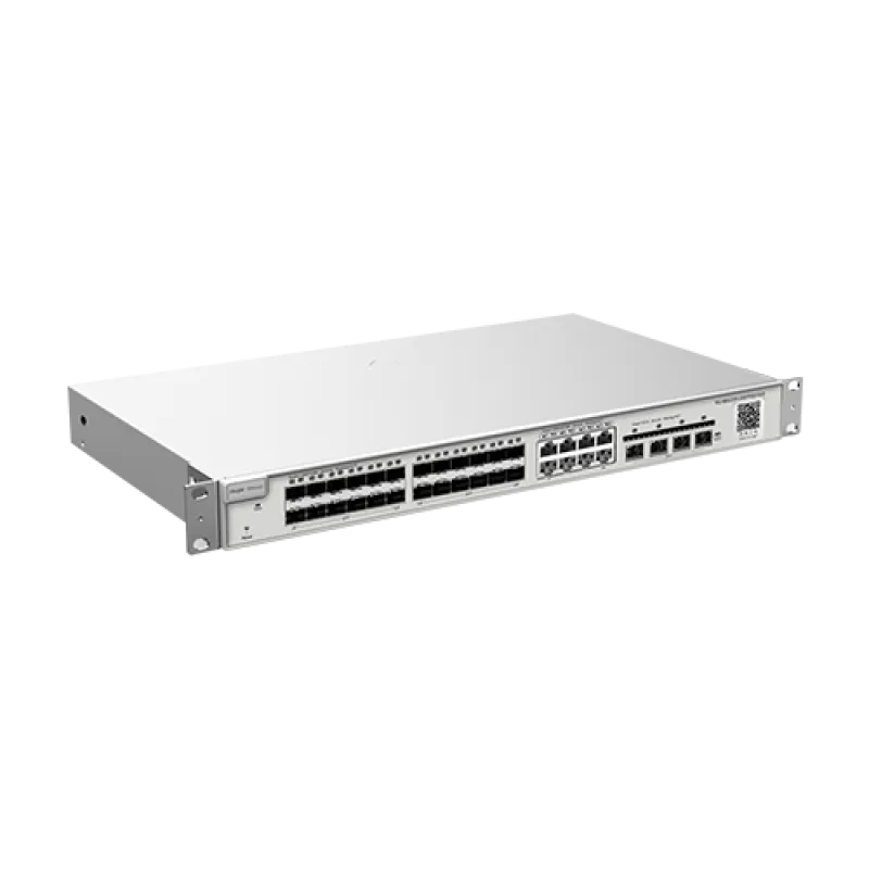 Switch 24 x SFP 1G, 4 x SFP+ 10G, 8 x RJ45 1G, Cloud Management - Ruijie Reyee RG-NBS3200-24SFP/8GT4XS - imagine 1