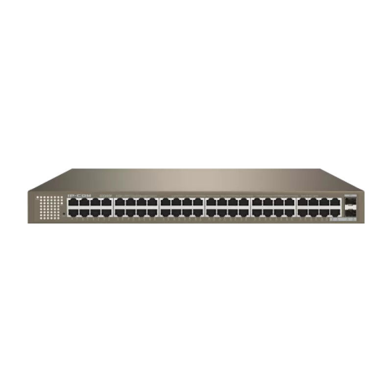 Switch 48 porturi Gigabit, 2 porturi SFP Gigabit, L2 Cloud Management - IP-COM G3350F
