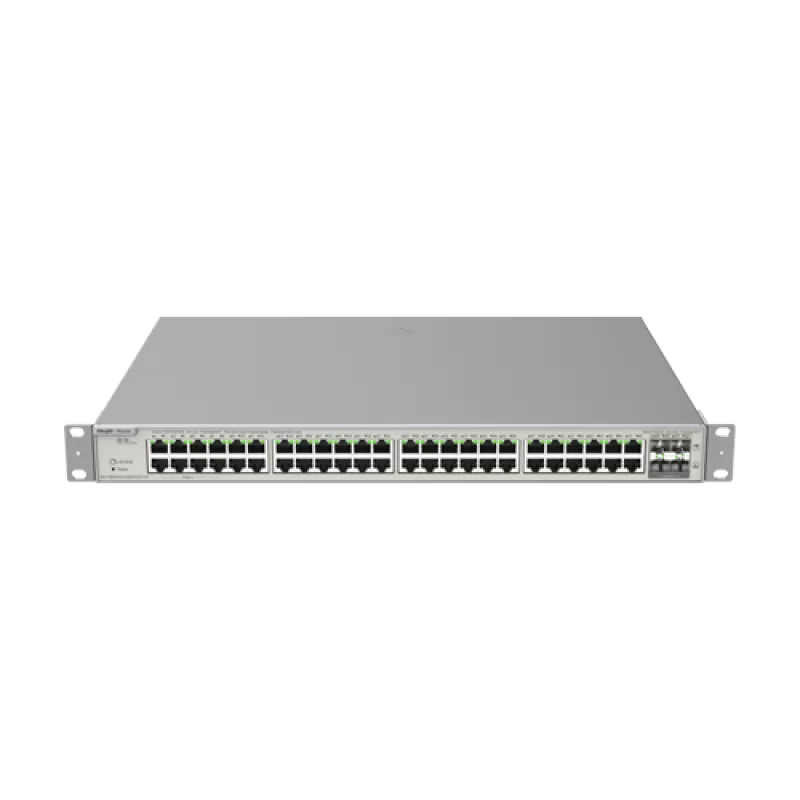 Switch L3, 48 x RJ45 1G PoE, 4 x SFP+ 10G, Cloud Management - Ruijie Reyee RG-NBS5200-48GT4XS-UP