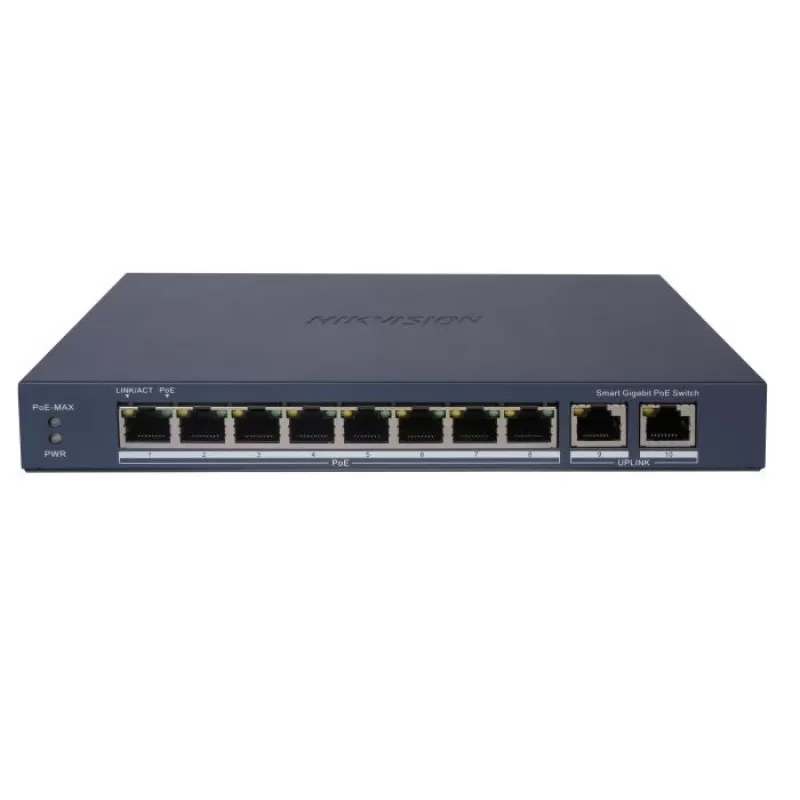 SWITCH CU 10 PORTURI GIGABIT (8 POE)