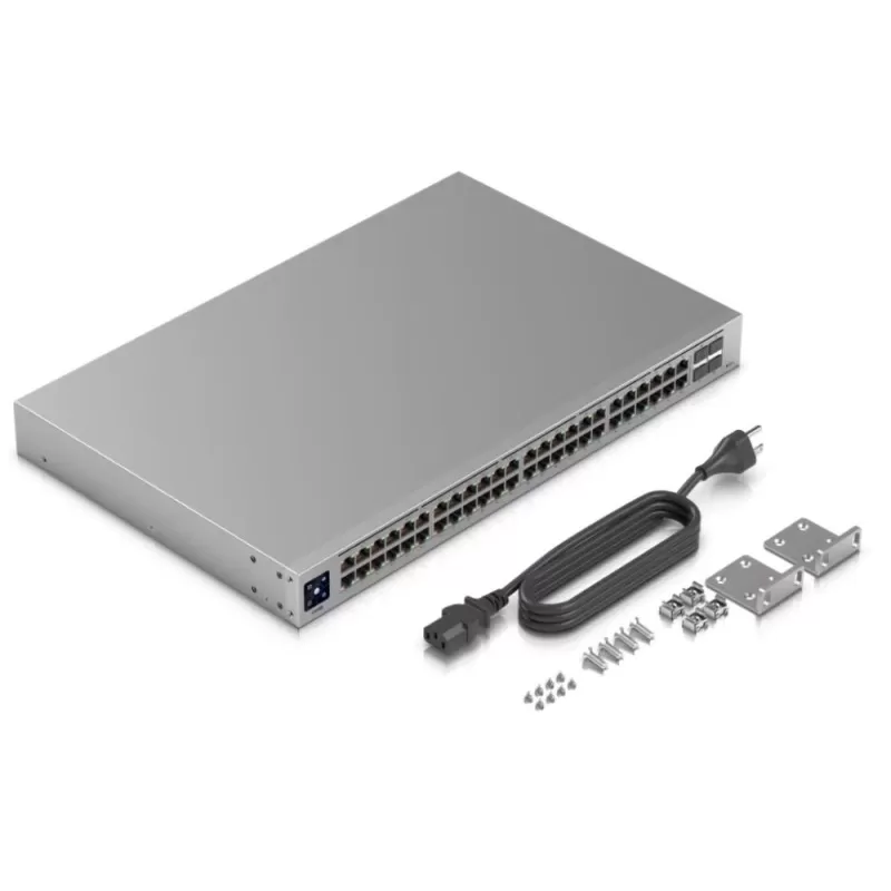 SWITCH CU 48 PORTURI RJ45 (32 POE+), 4 X SFP - imagine 1