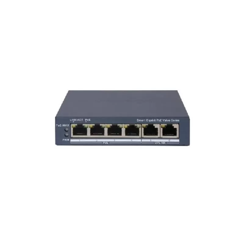 SWITCH CU 6 PORTURI GIGABIT (4 POE)