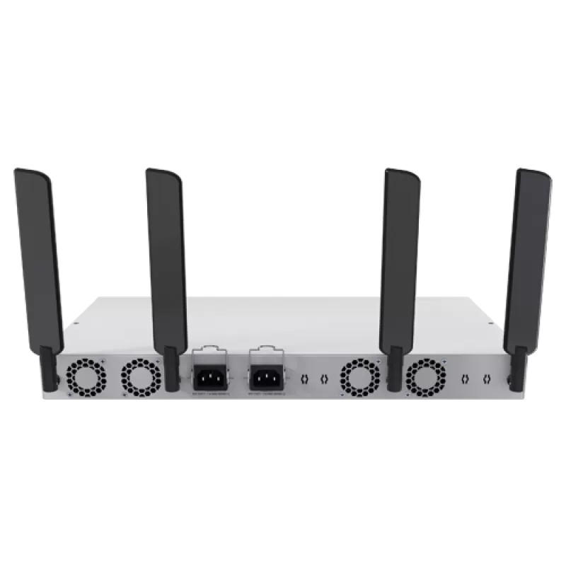 Switch L3, Wi-Fi 6 Dual-Band, 8 x RJ45 1G PoE, 8 x RJ45 1G, 2 x SFP+ 10G, 2 x AC, 1U - MikroTik CRS418-8P-8G-2S+5axQ2axQ-RM - imagine 2