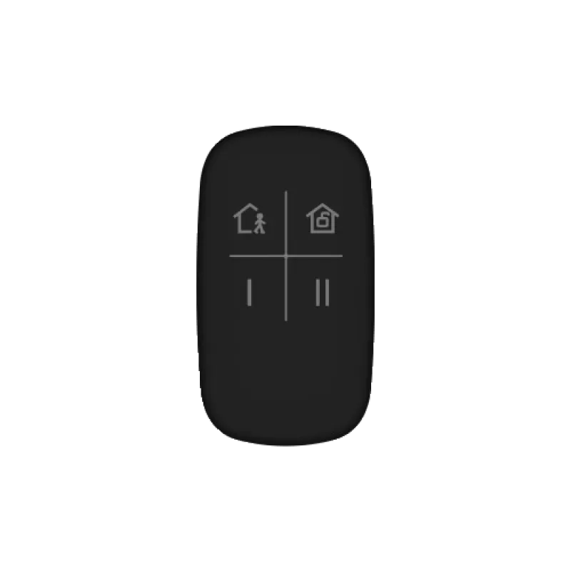  Telecomanda 4 butoane pentru AX PRO 868Mhz, Neagra - HIKVISION DS-PKF1-WE-Black