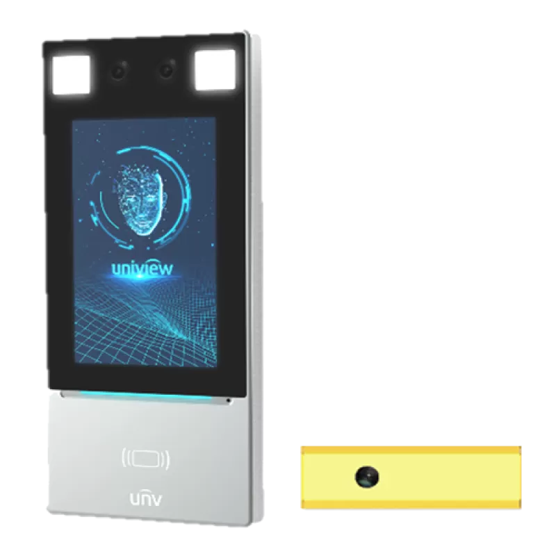Terminal control acces recunoastere faciala + detectie temperatura - UNV OET-213H-BTS1