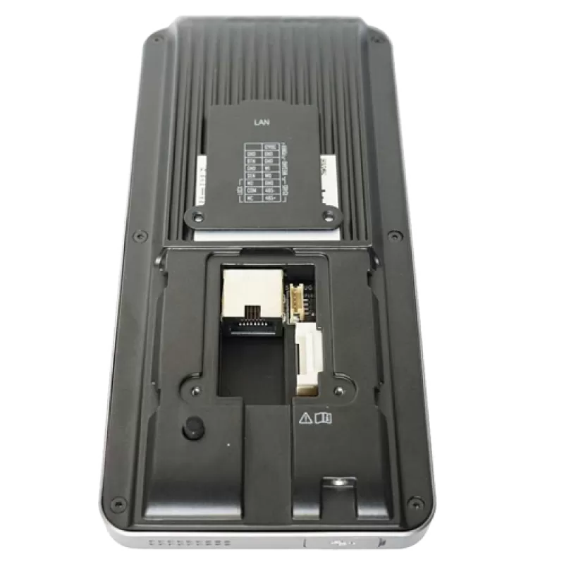 Terminal standalone IP de control acces si pontaj cu recunoastere faciala, amprenta, Card si cod QR - HIKVISION DS-K1T341AMF-S - imagine 2