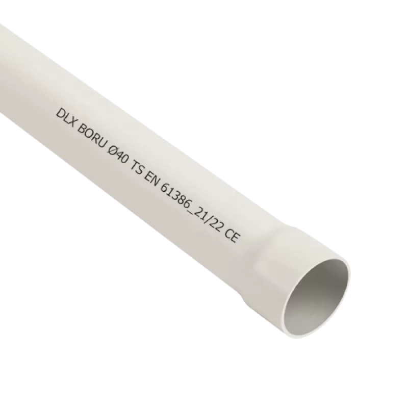 Tub PVC MUFAT D25, 750N, 3m - DLX TRP-805-25