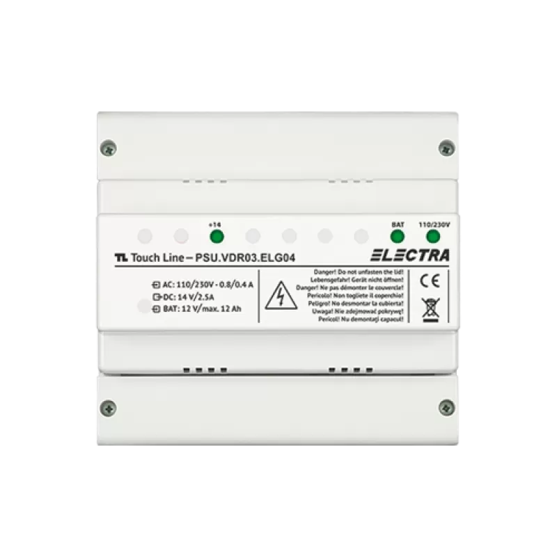 Unitate centrala de alimentare auxiliara pentru HOME + URBAN + EXPERT, G3 - ELECTRA PSU.VDR03.ELG04