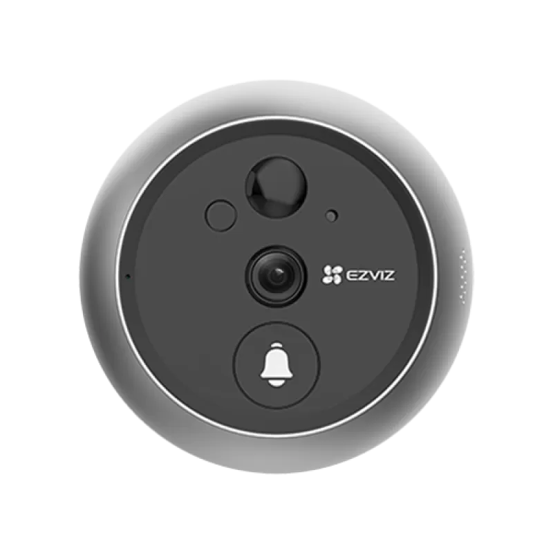 Vizor electronic inteligent, rezolutie 2K, detectie persoana, Ecran tactil 4.3'', audio bidirectional, Wi-Fi - EZVIZ CS-DP2-2K - imagine 2